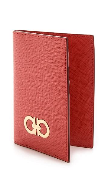 ferragamo passport holder